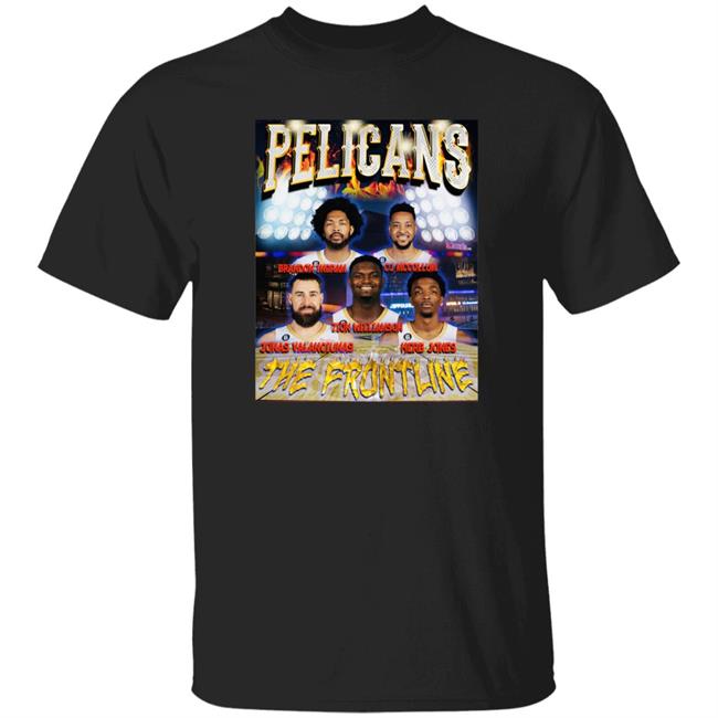 Joelvenile Pelicans The Frontline Shirt Joelvenile Pelicans The Frontline Shirt