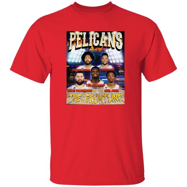 Joelvenile Pelicans The Frontline Shirt Joelvenile Pelicans The Frontline Shirt