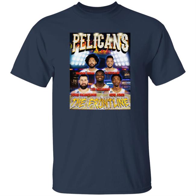 Joelvenile Pelicans The Frontline Shirt Joelvenile Pelicans The Frontline Shirt