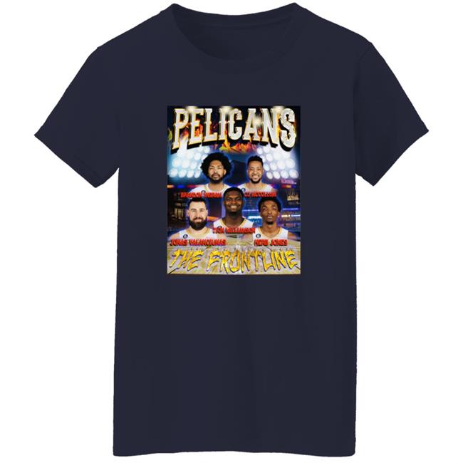Joelvenile Pelicans The Frontline Shirt Joelvenile Pelicans The Frontline Shirt