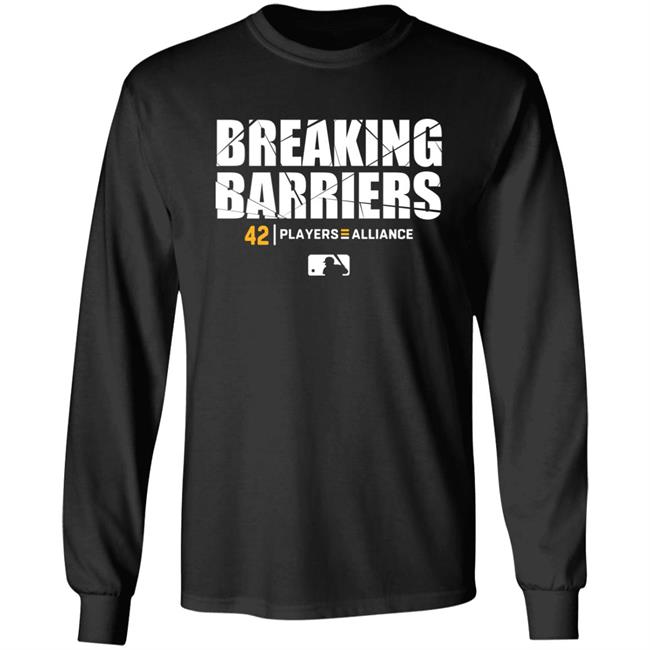 Baseball Breaking Barriers 42 Players Alliance Shirt Baltimore Orioles Vladimir Guerrero Jr Breaking Barriers Shirt Hoodie Sweatshirt