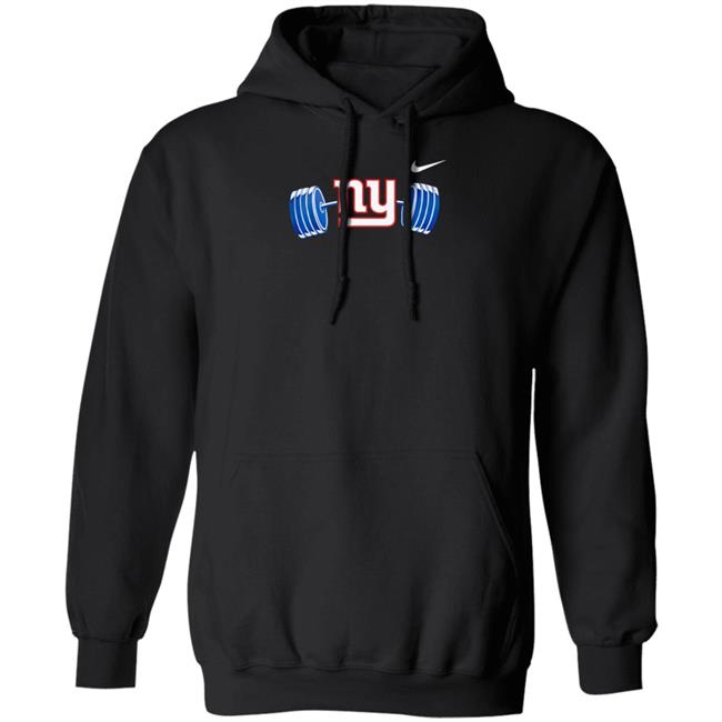 Daniel Jones Wearing Weight Lifting Ny New Shirt