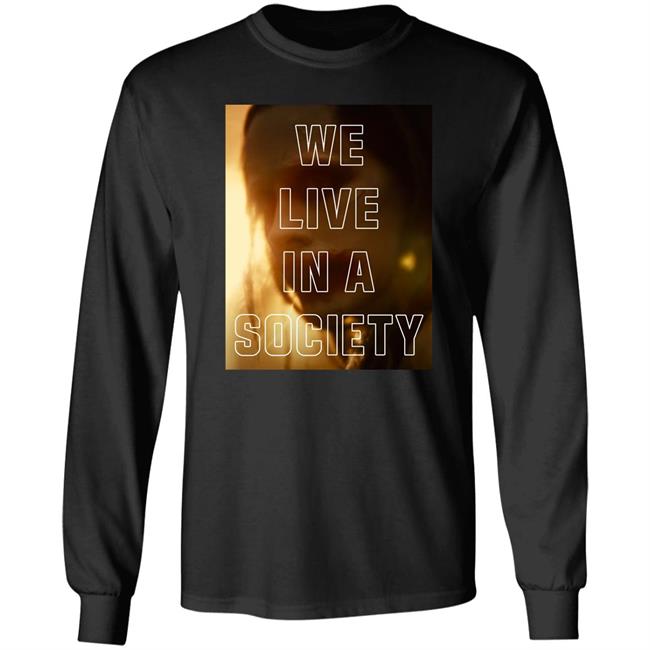 Joker We Live In A Society T Shirt Jared Leto We Live In A Society Shirt Hoodie Sweatshirt