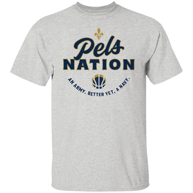 The Pels 12 Pels Nation An Army Better Yet A Navy Shirt Andrew Taing The Pels 12 Pels Nation An Army Better Yet A Navy Shirt Andrew Taing