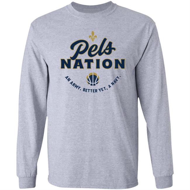 The Pels 12 Pels Nation An Army Better Yet A Navy Shirt Andrew Taing The Pels 12 Pels Nation An Army Better Yet A Navy Shirt Andrew Taing