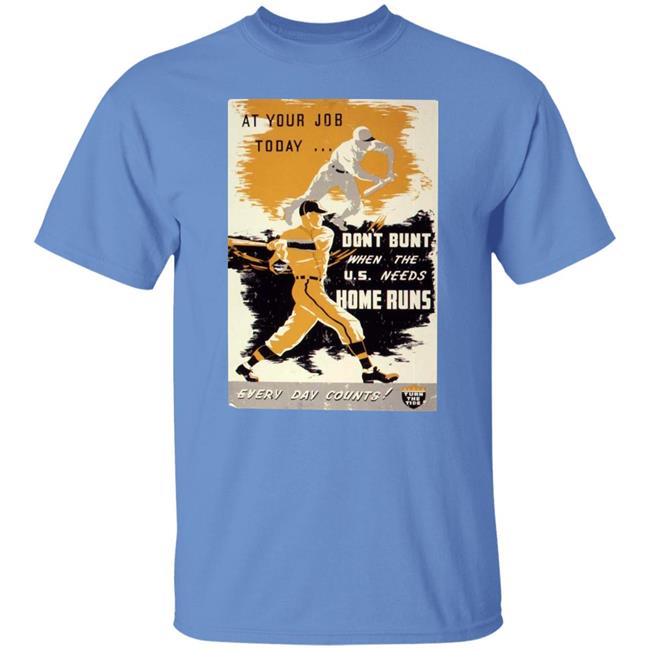 Sabriconography At Your Job Today Don't Bunt When The U.S. Needs Home Runs Every Day Counts Shirt Sabriconography At Your Job Today Don't Bunt When The U.S. Needs Home Runs Every Day Counts Shirt