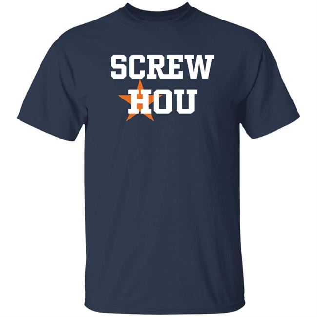 Screw Hou Shirt Coach Jimmy Randazzo Houston Astros