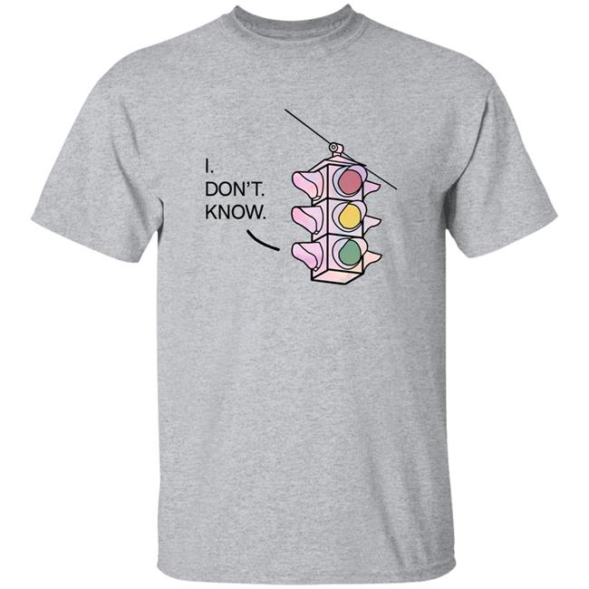 I Don't Know Traffic Light Shirt Steven Todd Taylor Swift Death By A Thousand Cuts Traffic Light Shirt