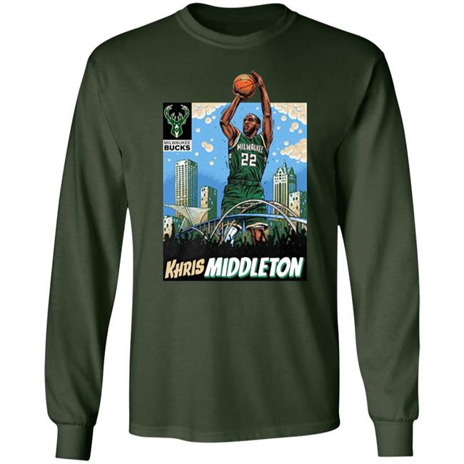 Jrue - Pat Khris Middleton Shirt Shop.Bucks Khris Middleton Skyline Milwaukee Bucks Shirt Jrue - Pat Khris Middleton Shirt Shop.Bucks Khris Middleton Skyline Milwaukee Bucks Shirt