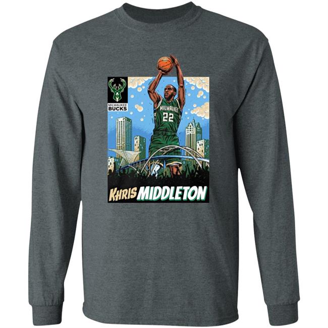 Jrue - Pat Khris Middleton Shirt Shop.Bucks Khris Middleton Skyline Milwaukee Bucks Shirt Jrue - Pat Khris Middleton Shirt Shop.Bucks Khris Middleton Skyline Milwaukee Bucks Shirt