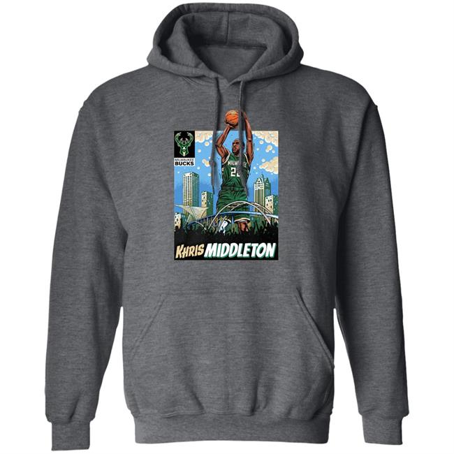 Jrue - Pat Khris Middleton Shirt Shop.Bucks Khris Middleton Skyline Milwaukee Bucks Shirt Jrue - Pat Khris Middleton Shirt Shop.Bucks Khris Middleton Skyline Milwaukee Bucks Shirt