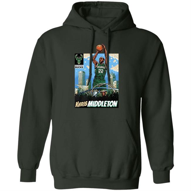 Jrue - Pat Khris Middleton Shirt Shop.Bucks Khris Middleton Skyline Milwaukee Bucks Shirt Jrue - Pat Khris Middleton Shirt Shop.Bucks Khris Middleton Skyline Milwaukee Bucks Shirt
