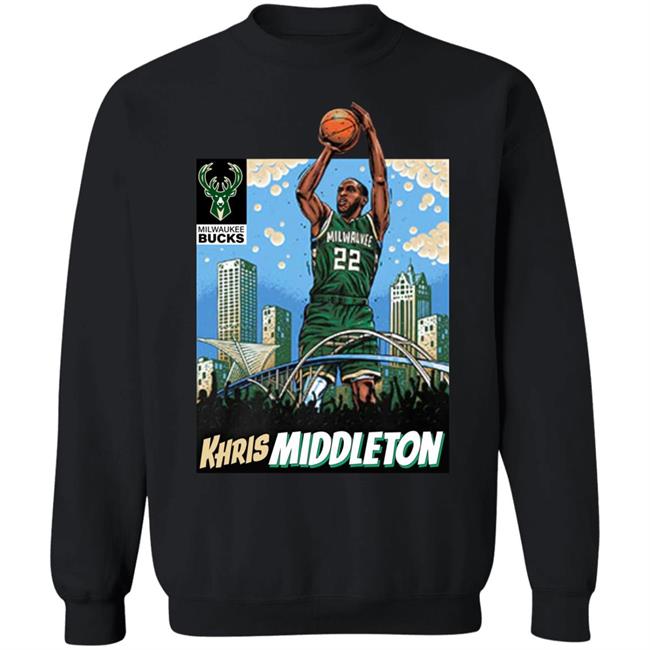 Jrue - Pat Khris Middleton Shirt Shop.Bucks Khris Middleton Skyline Milwaukee Bucks Shirt Jrue - Pat Khris Middleton Shirt Shop.Bucks Khris Middleton Skyline Milwaukee Bucks Shirt