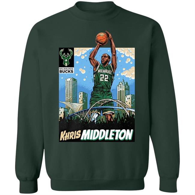 Jrue - Pat Khris Middleton Shirt Shop.Bucks Khris Middleton Skyline Milwaukee Bucks Shirt Jrue - Pat Khris Middleton Shirt Shop.Bucks Khris Middleton Skyline Milwaukee Bucks Shirt