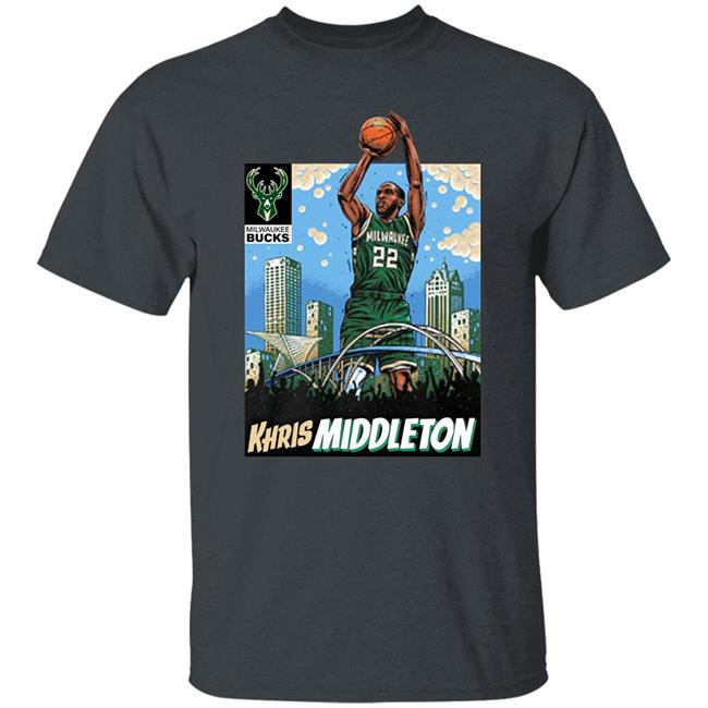 Jrue - Pat Khris Middleton Shirt Shop.Bucks Khris Middleton Skyline Milwaukee Bucks Shirt Jrue - Pat Khris Middleton Shirt Shop.Bucks Khris Middleton Skyline Milwaukee Bucks Shirt