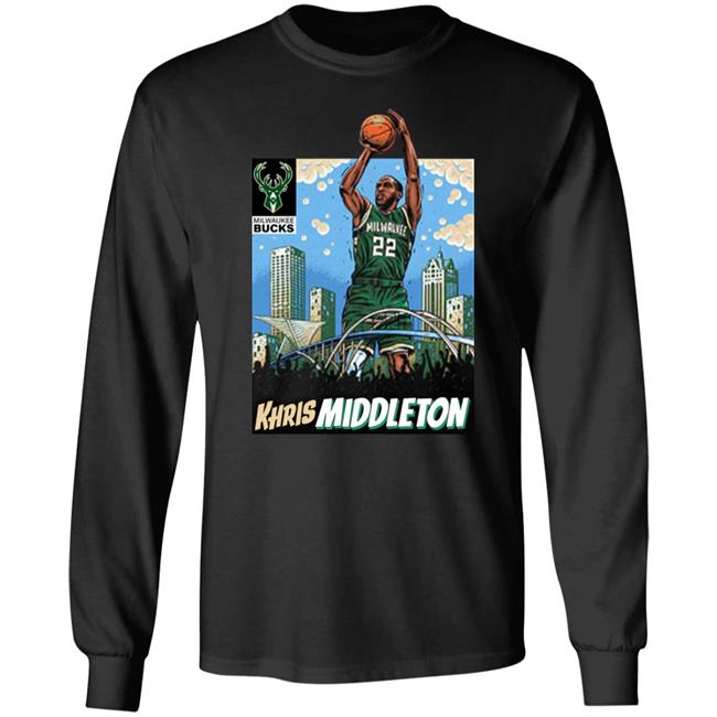 Jrue - Pat Khris Middleton Shirt Shop.Bucks Khris Middleton Skyline Milwaukee Bucks Shirt Jrue - Pat Khris Middleton Shirt Shop.Bucks Khris Middleton Skyline Milwaukee Bucks Shirt