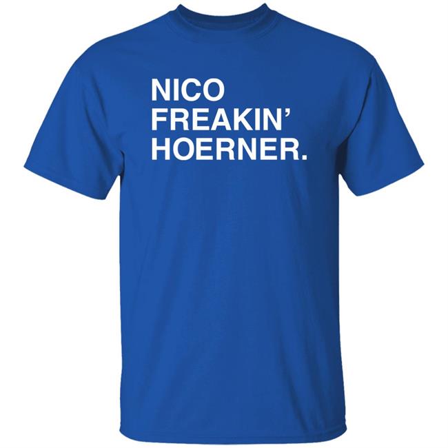 Obvious Shirts Nico Freakin' Hoerner Shirt Cubs Clarkstreetsports Merch