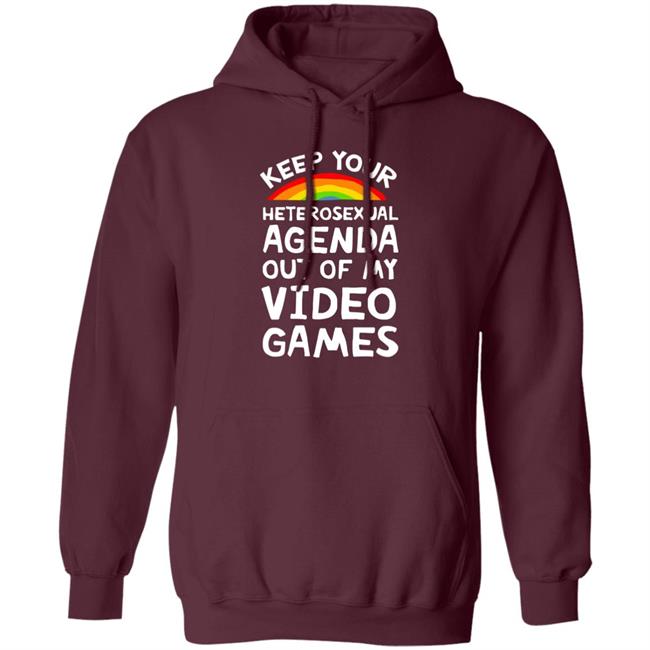 Lookhuman Store Keep Your Heterosexual Agenda Out Of My Video Games Shirt Iambrandon Lookhuman Store Keep Your Heterosexual Agenda Out Of My Video Games Shirt Iambrandon