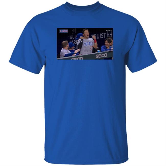 Seiya Suzuki Celebration Shirt Seiya Suzuki Had The Most Wholesome Reaction To Patrick Wisdom’S Game-Sealing Homer