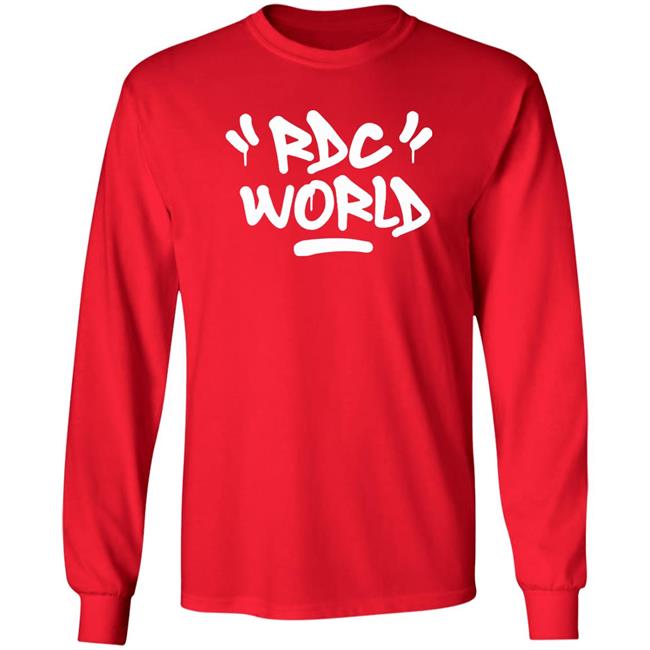 Rdc World Merch Red Rdc World Shirt Rdc World Merch Red Rdc World Shirt