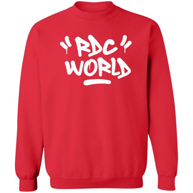 Rdc World Merch Red Rdc World Shirt Rdc World Merch Red Rdc World Shirt