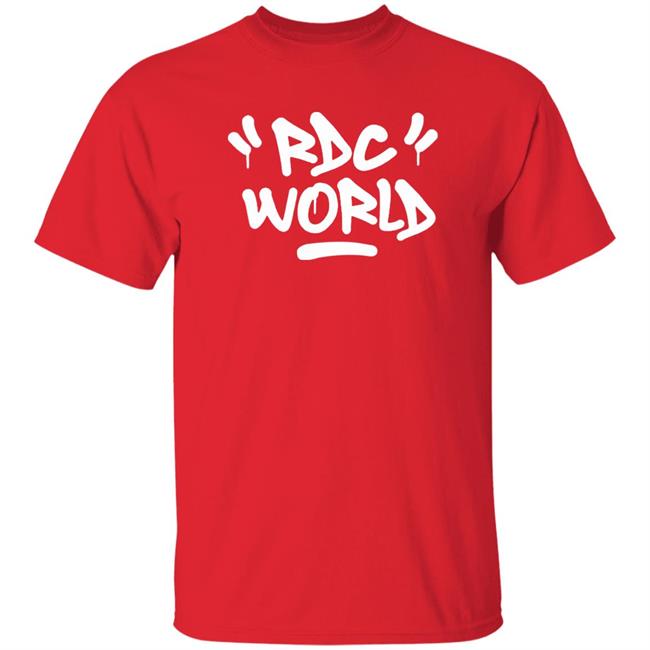 Rdc World Merch Red Rdc World Shirt