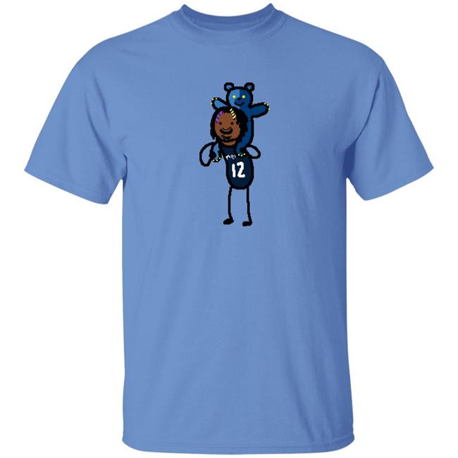 Ja Morant Playoff Paint Shirt Memphis Grizzlies Ja Morant Shirt