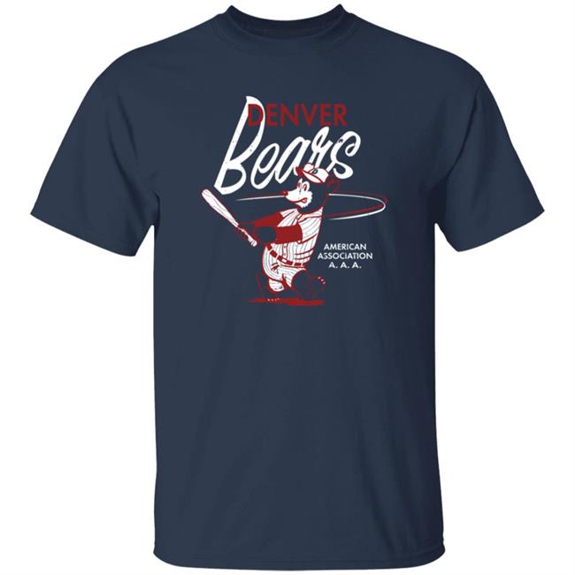 Denver Bears EFF American Association Shirt Vic Vela