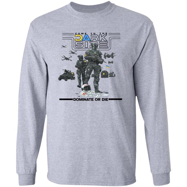 Zelenskyy Wearing Come To The Dark Side Dominate Or Die Shirt M-Tac Футболка Ua Side Light Olive Shirt Militarist Merch Zelenskyy Wearing Come To The Dark Side Dominate Or Die Shirt M-Tac Футболка Ua Side Light Olive Shirt Militarist Merch