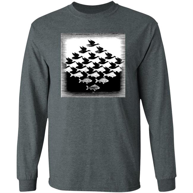 Harry Fan's Sky And Water Shirt HL Daily Escher's Sky and Water Shirt Debora Harry Fan's Sky And Water Shirt HL Daily Escher's Sky and Water Shirt Debora
