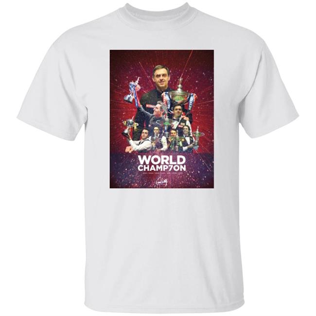 Ronnie O'sullivan Merch Trophies World Champ7on Shirt