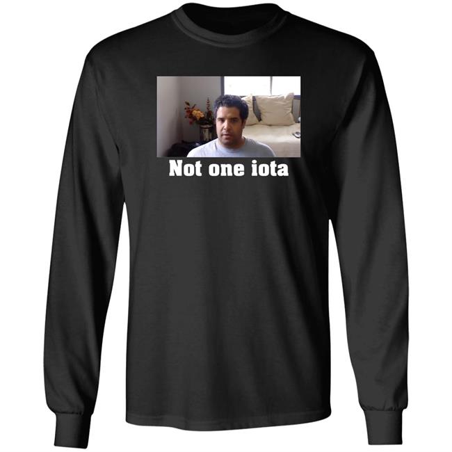 Big Cat Not One Iota Shirt Barstool Big Cat Not One Iota Danny Shirt Hoodie Sweatshirt