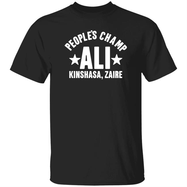 Ali White People's Champ Ali Kinshasa Zaire Shirt Lucas Giolito