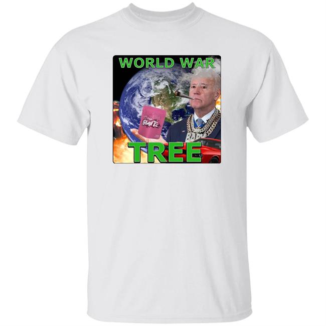 Joe Biden World War Tree Shirt Goblin420 Store Merch