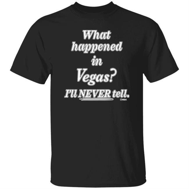Norman What Happened In Vegas I'll Never Tell Shirt Emonormie