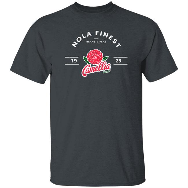 Hold The Mayo Nola Finest Beans And Peas 19 23 Camellia Shirts Camellia Brand Camellia Nola Finest Shirt