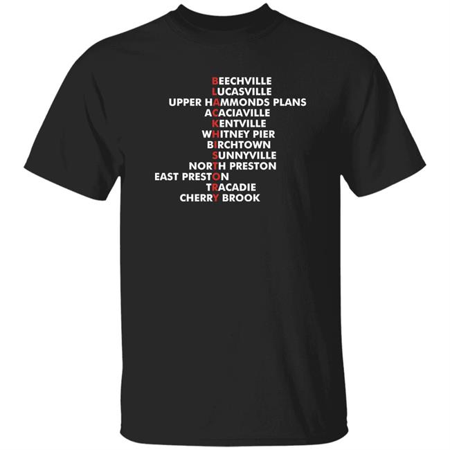 Black History Beechville Lucasville Upper Hammonds Plains Shirt Lennett Anderson