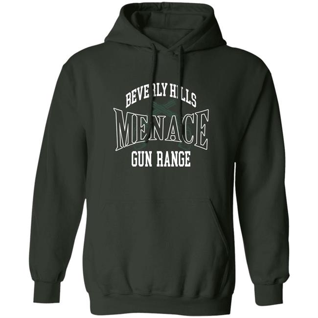 Steven Menace Beverly Hills Menace Gun Range Hoodie Menacelosangeles Store