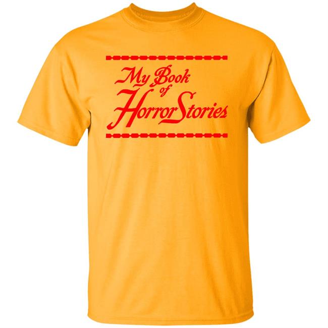 Sara Riches My Book Of Horror Stories Shirt