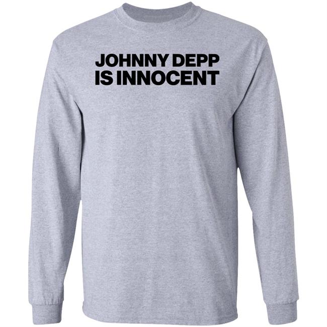 Kari Nautique Johnny Depp Is Innocent Shirt Andy Signore