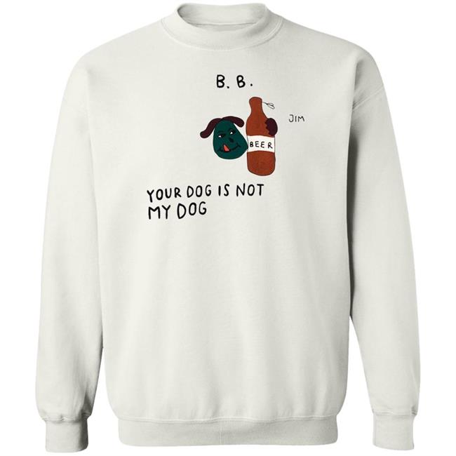 Bode New York Store Your Dog Is Not My Dog Sweatshirt