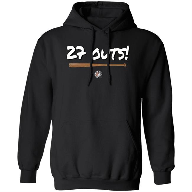 Joezmcfly Jomboy Media Merch Pinstripe Strong 27 Outs Shirt