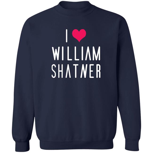 William Shatner Mr Fancy Pants I Love William Shatner Shirt