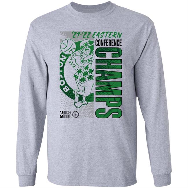Celtics Store Boston Celtics 2022 Eastern Conference Champions Locker Room Shirt