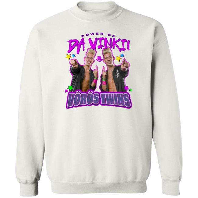 Power Of Da Vinki Voros Twins Shirt Rare Insults Pro Wrestling Tees Merch