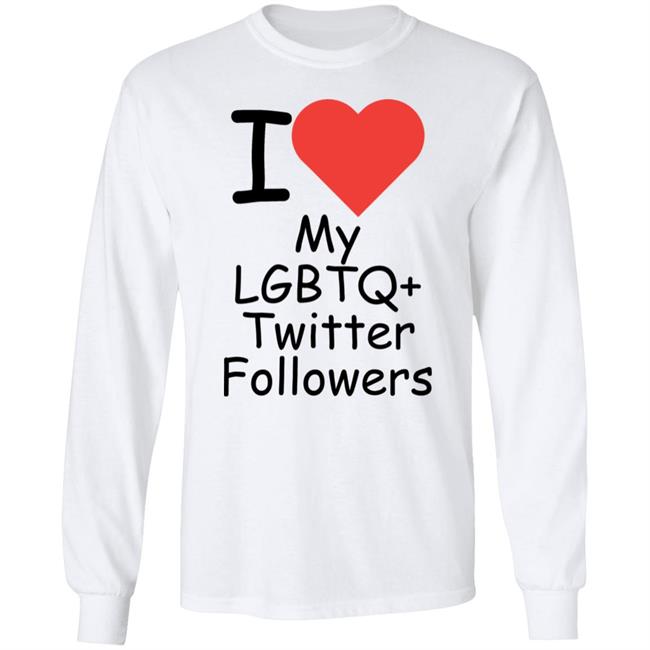 Will Menaker I Love My Lgbtq+ Twitter Followers Shirt I Love My Lgbtq+ Twitter Followers Shirt Will Menaker