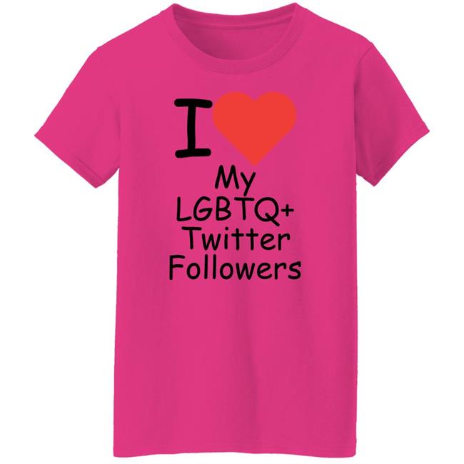 Will Menaker I Love My Lgbtq+ Twitter Followers Shirt I Love My Lgbtq+ Twitter Followers Shirt Will Menaker
