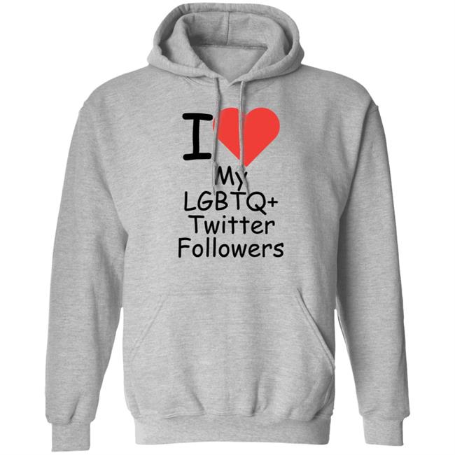 Will Menaker I Love My Lgbtq+ Twitter Followers Shirt Will Menaker I Love My Lgbtq+ Twitter Followers Shirt