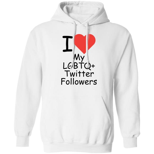 Will Menaker I Love My Lgbtq+ Twitter Followers Shirt I Love My Lgbtq+ Twitter Followers Shirt Will Menaker