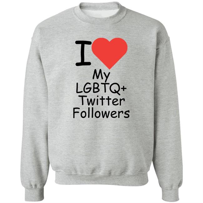 Will Menaker I Love My Lgbtq+ Twitter Followers Shirt I Love My Lgbtq+ Twitter Followers Shirt Will Menaker